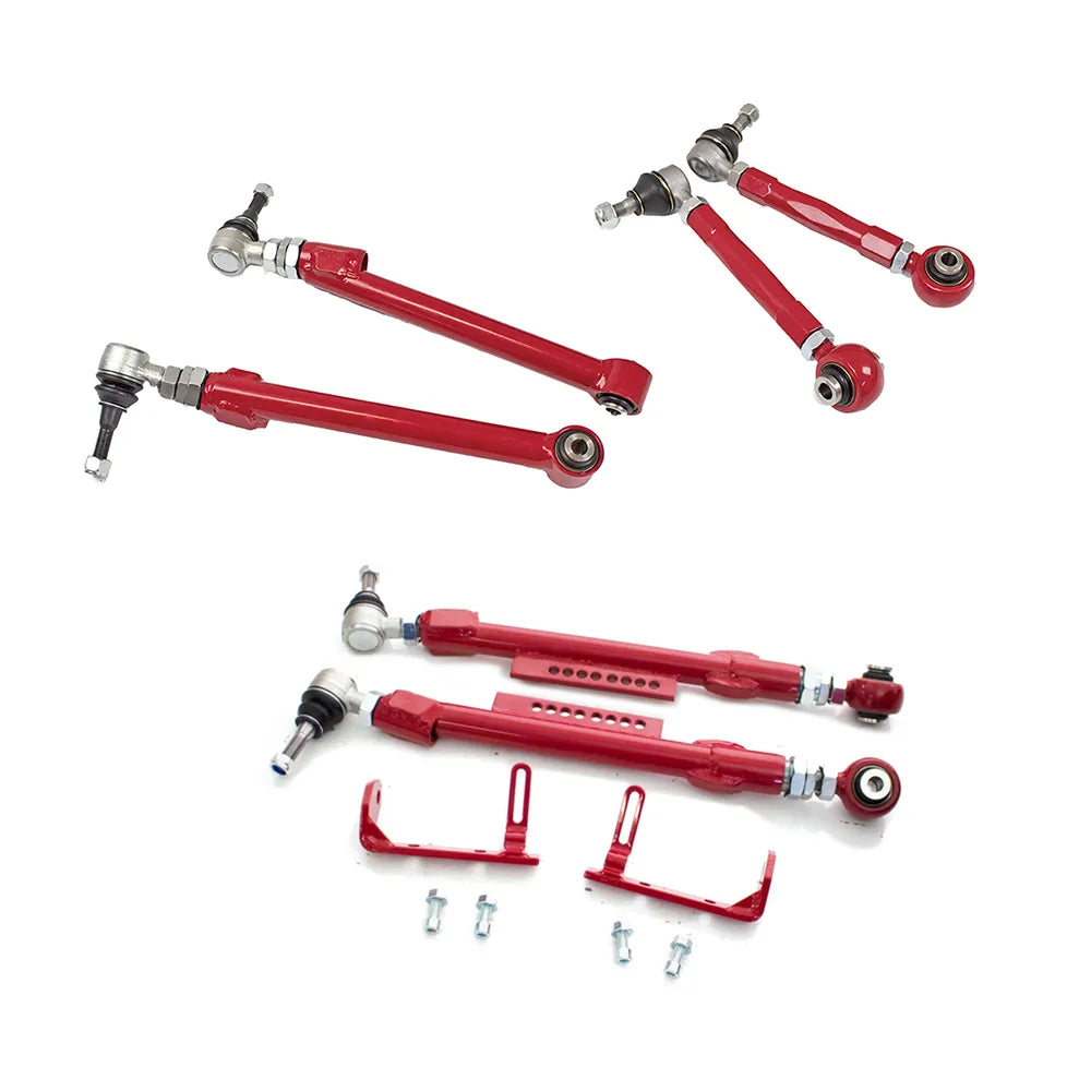 Godspeed 6pc Rear Toe + Traction Rod + Lower Control Arm for Lexus LS430 01-06