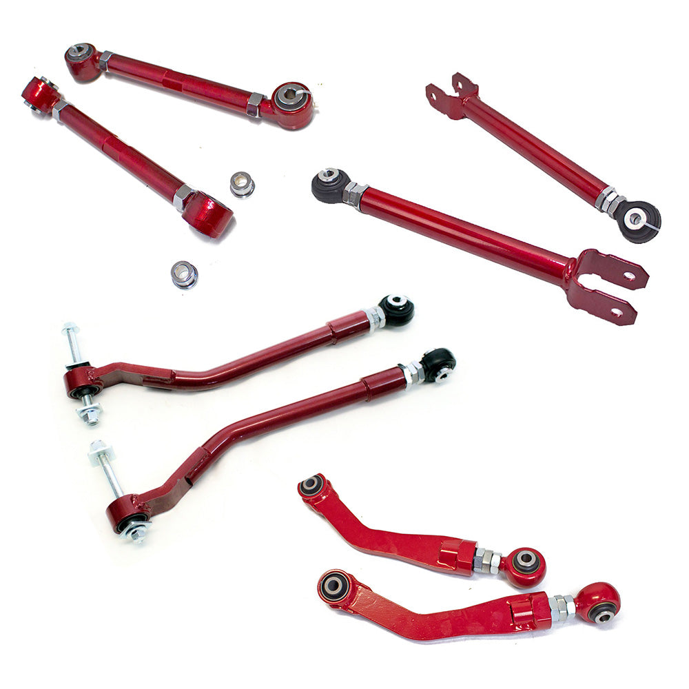 Godspeed 8pc Rear Trailing+Toe+Camber+Tension Arm for Magnum Chrysler 300 05-23