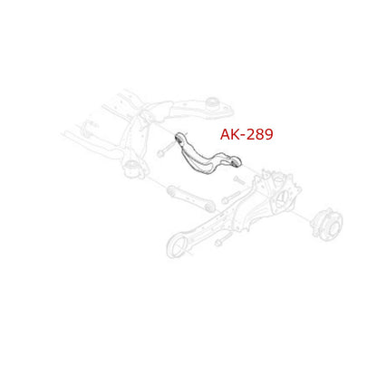 Godspeed 2pc Rear Upper Camber Arm for Volvo V70 08-10, V60 14-18, S60 11-18