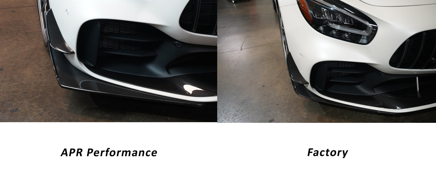 APR Performance  Mercedes-Benz AMG GTR Pro Front Bumper Canards 2020
