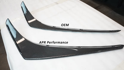 APR Performance  Mercedes-Benz AMG GTR Pro Front Bumper Canards 2020