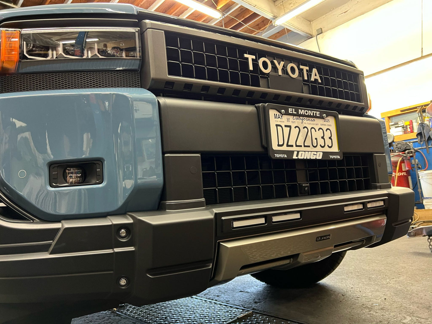 Jaos Front Bumper Guard (Add-on) Matte Black Toyota LC250 Land Cruiser 24+