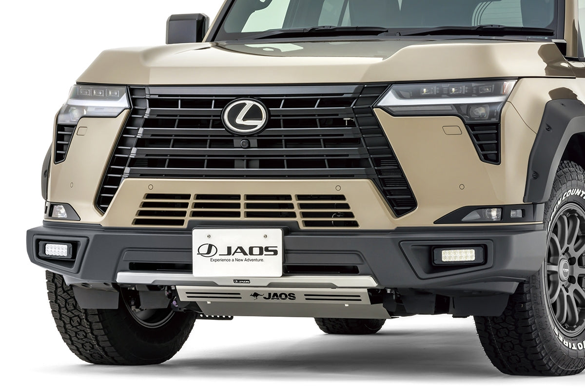 Jaos Front Bumper Guard (Add-on) Matte Black Lexus GX550 Overtrial 24+