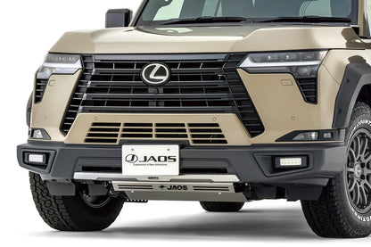 Jaos Front Bumper Guard (Add-on) Matte Black Lexus GX550 Overtrial 24+