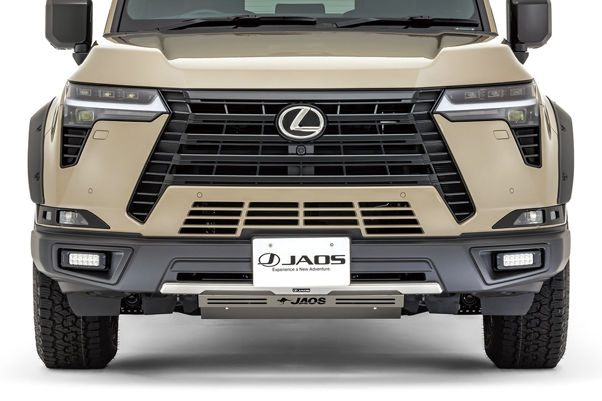 Jaos Front Bumper Guard (Add-on) Matte Black Lexus GX550 Overtrial 24+