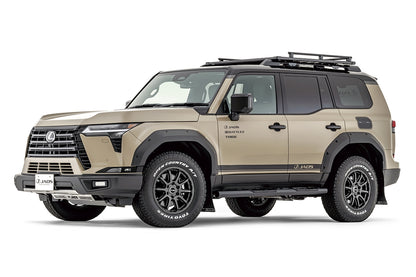 Jaos Fender Garnish Type X 9mm Matte Black Lexus GX550 Overtrail 24+