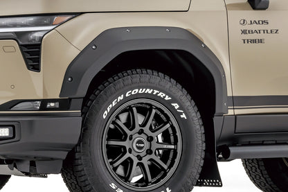 Jaos Fender Garnish Type X 9mm Matte Black Lexus GX550 Overtrail 24+