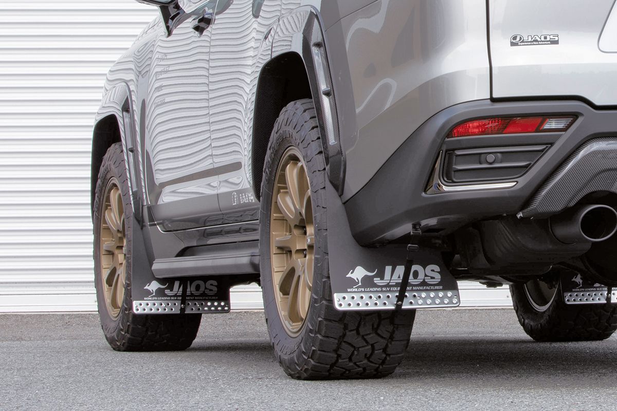 JAOS Front+Rear Mud Guard MudGuard Flap *Black for Lexus LX600 22-24