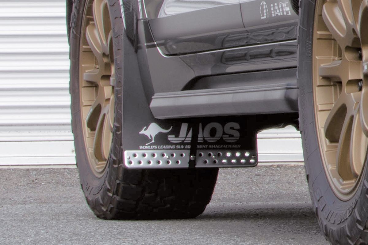 JAOS Front+Rear Mud Guard MudGuard Flap *Black for Lexus LX600 22-24