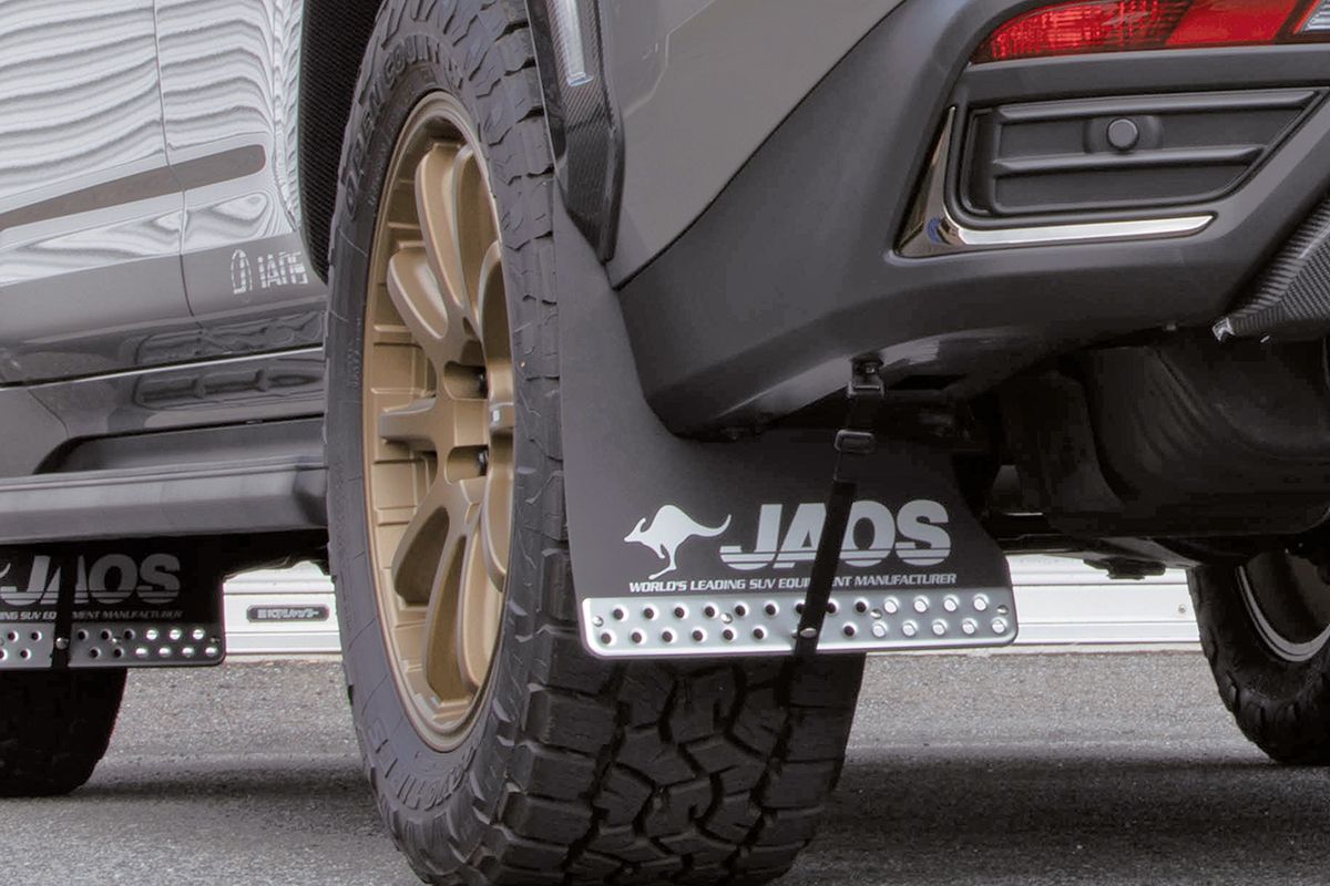 JAOS Front+Rear Mud Guard MudGuard Flap *Black for Lexus LX600 22-24