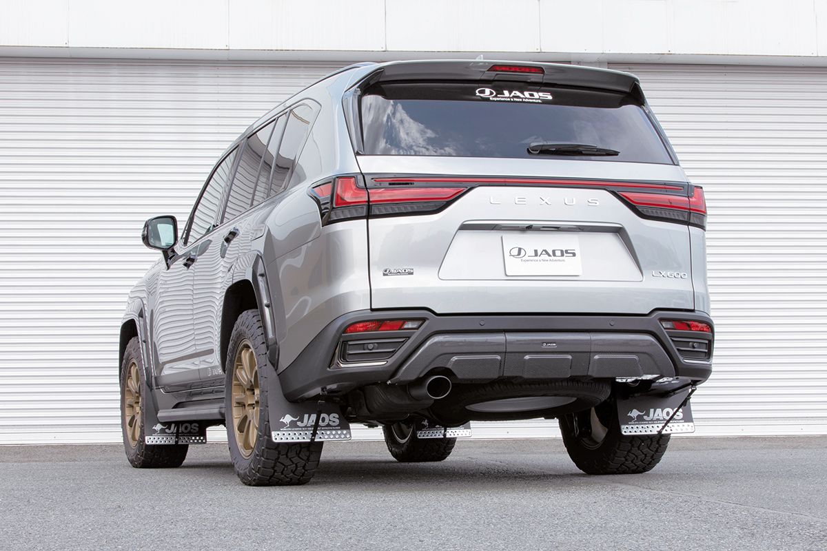 JAOS Front+Rear Mud Guard MudGuard Flap *Black for Lexus LX600 22-24