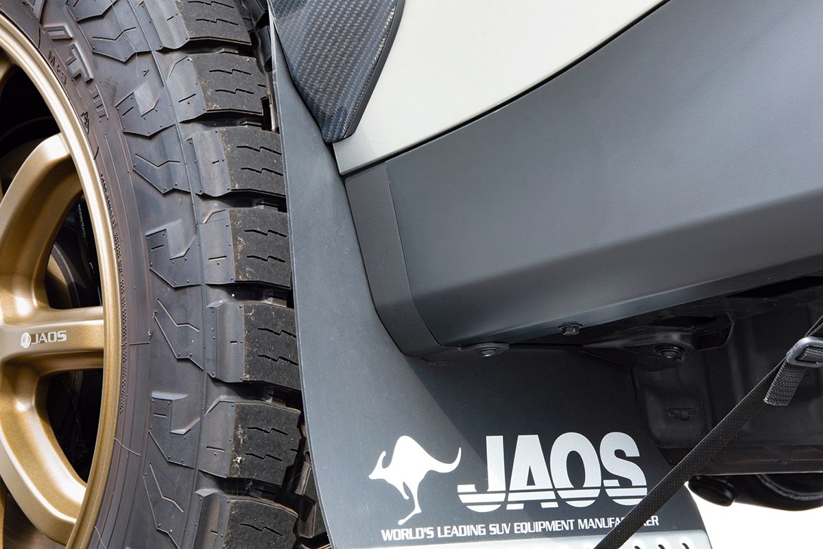 JAOS Front+Rear Mud Guard MudGuard Flap *Black for Lexus LX600 22-24