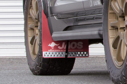 JAOS Front+Rear Mud Guard MudGuard Flap *Red for Lexus LX600 22-24