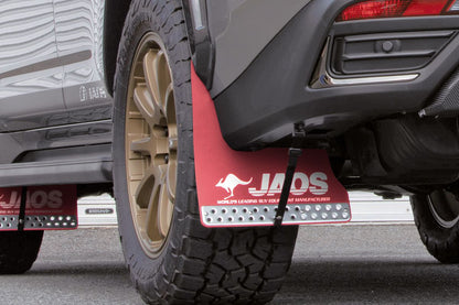 JAOS Front+Rear Mud Guard MudGuard Flap *Red for Lexus LX600 22-24