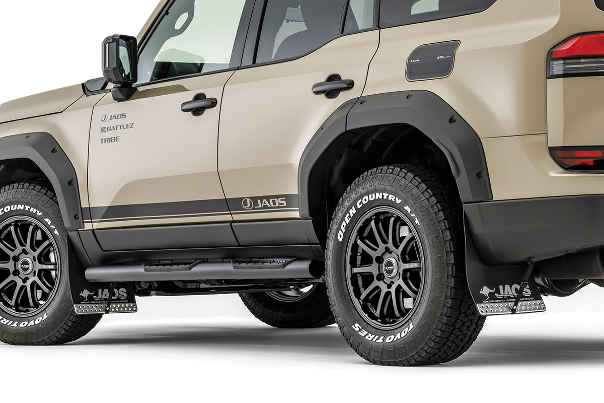 Jaos MUD GUARD III BLACK SET for Lexus GX550 Overtrail 24+