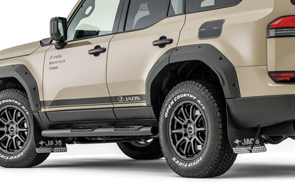 Jaos MUD GUARD III BLACK SET for Lexus GX550 Overtrail 24+