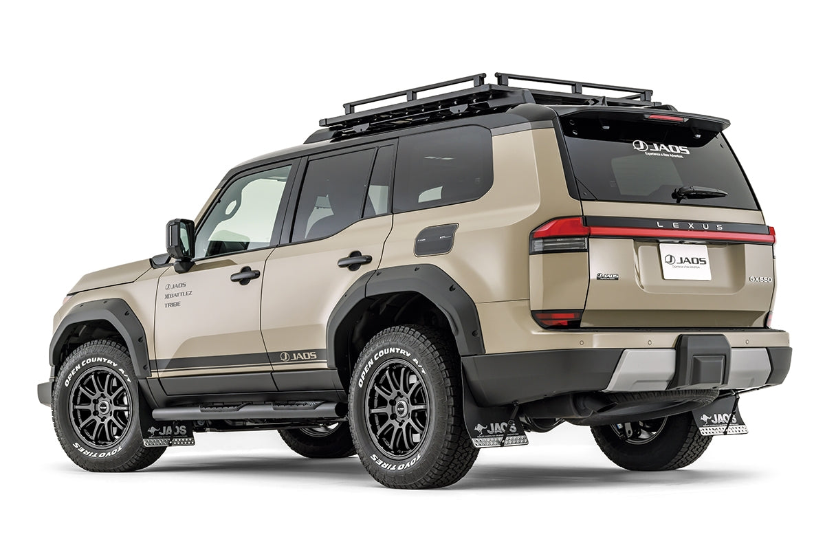 Jaos MUD GUARD III BLACK SET for Lexus GX550 Overtrail 24+