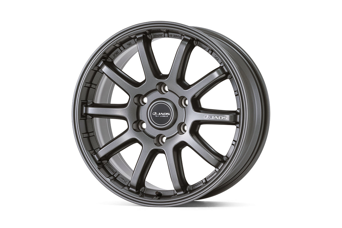 Jaos Tribe Cross 18x8.5 +45 6x139.7 for LC250 Land Cruiser 24+, LX600 22+, Matte Gunmetallic