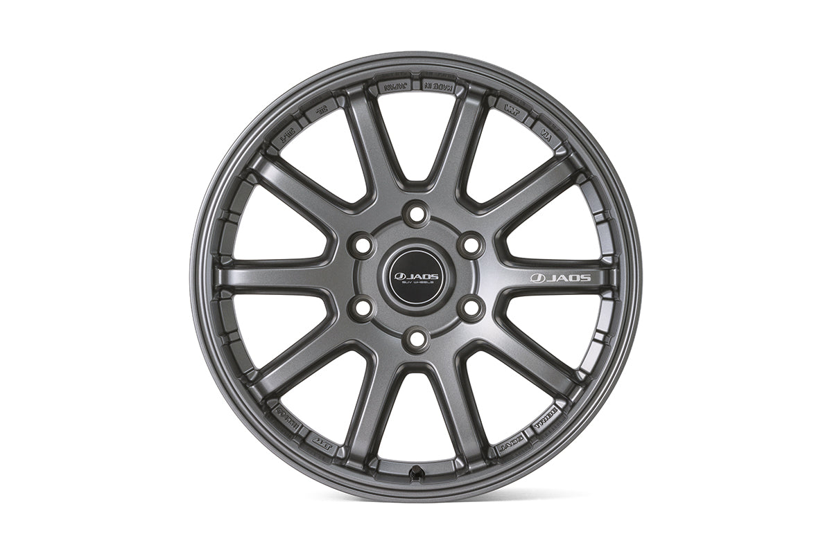 Jaos Tribe Cross 18x8.5 +45 6x139.7 for LC250 Land Cruiser 24+, LX600 22+, Matte Gunmetallic