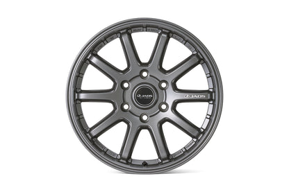 Jaos Tribe Cross 18x8.5 +45 6x139.7 for LC250 Land Cruiser 24+, LX600 22+, Matte Gunmetallic