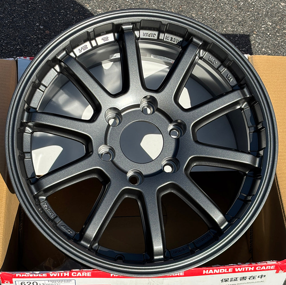 Jaos Tribe Cross 18x8.5 +41 6x139.7 for Lexus GX550 24+, Matte Gunmetallic