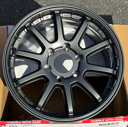 Jaos Tribe Cross 18x8.5 +41 6x139.7 for Lexus GX550 24+, Matte Gunmetallic