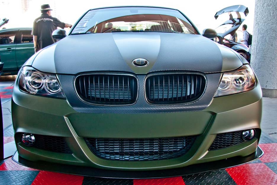 APR Performance  BMW E90 M Sport Bumper Front Wind Splitter