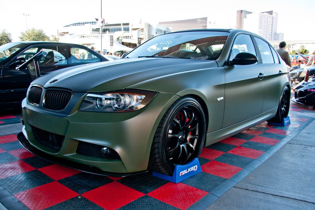 APR Performance  BMW E90 M Sport Bumper Front Wind Splitter