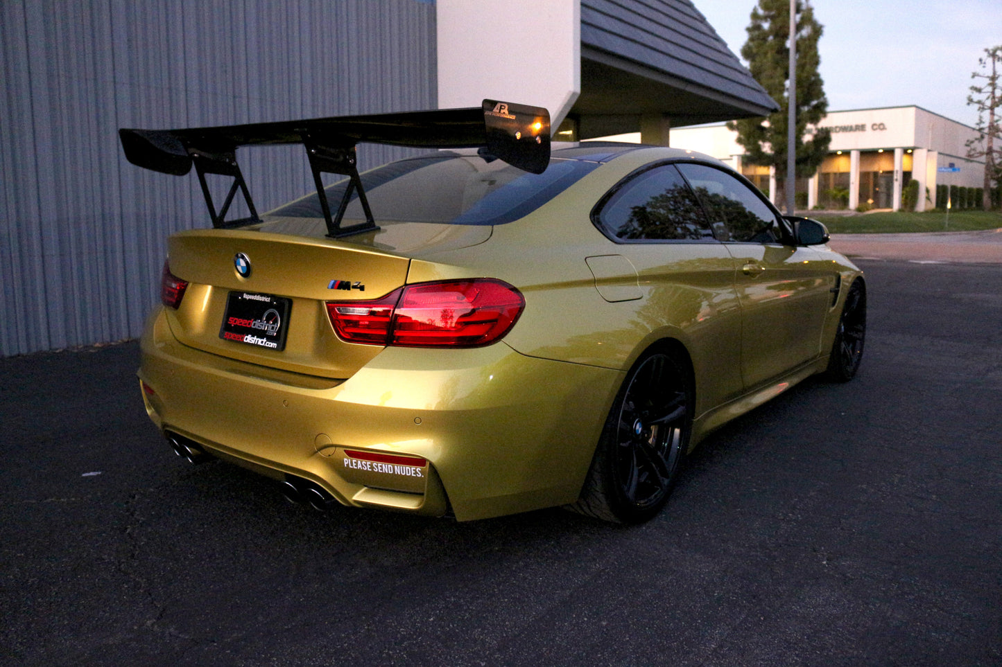 APR Performance  BMW F82 M4 GTC-300 Adjustable Wing 2015-19