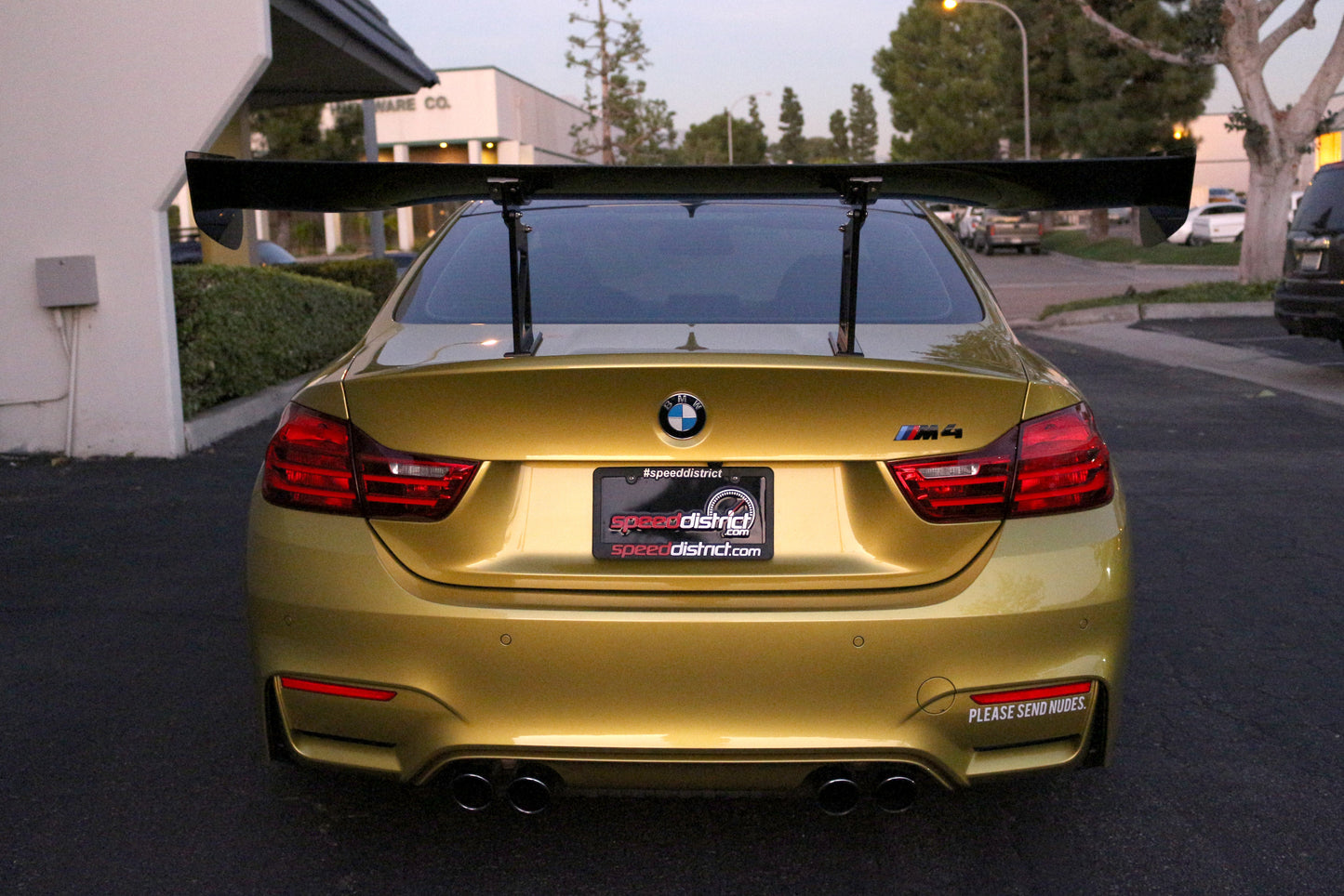 APR Performance  BMW F82 M4 GTC-300 Adjustable Wing 2015-19