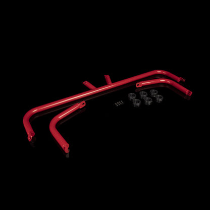 Braum 2023+ Nissan Z (RZ34) Harness Bar Black Satin/White Gloss/Red Gloss