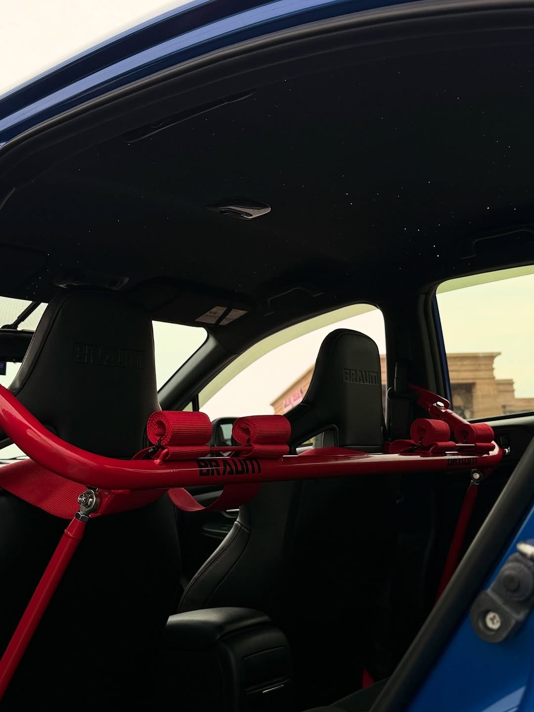 Braum 46-48" UNIVERSAL HARNESS BAR Black Satin/Black Gloss/White Gloss/Red Gloss/Space Grey (Copy)