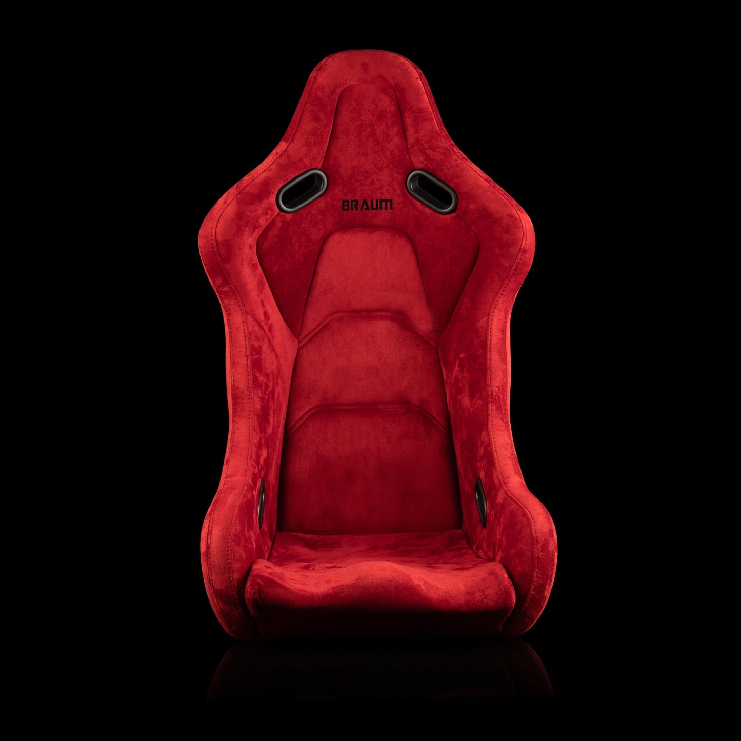 Braum Racing Falcon-S Fixed Back Bucket Seat  (Red Alcantara | Glitter Composite )