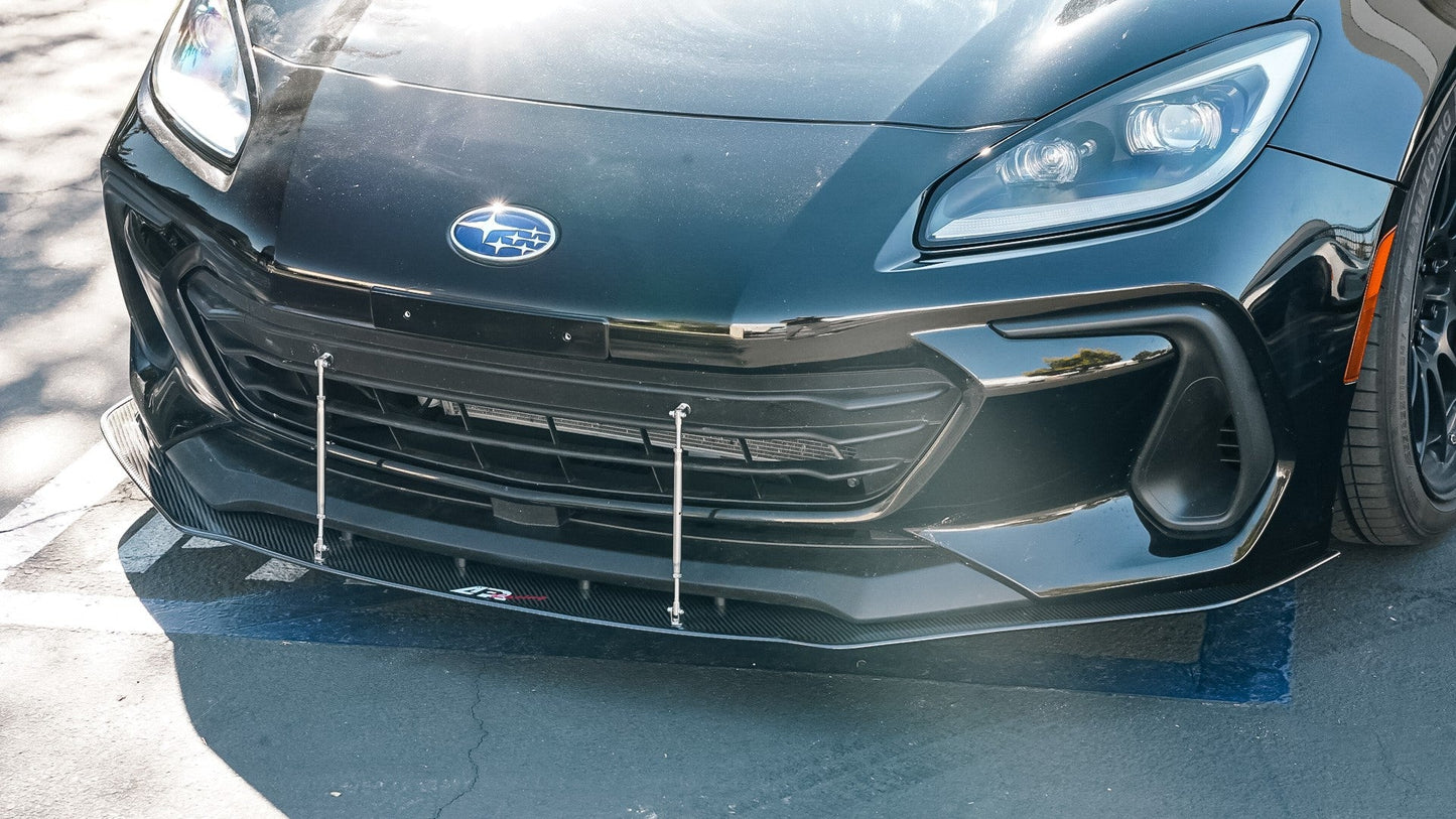 APR Performance  Subaru BRZ Carbon Fiber Wind Splitter w/ Rods 2022-2024