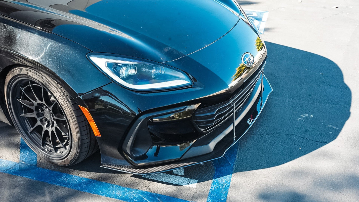APR Performance  Subaru BRZ Carbon Fiber Wind Splitter w/ Rods 2022-2024