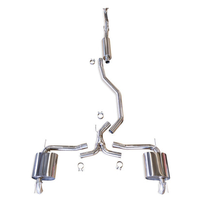 Rev9 FlowMaxx Dual Tip CatBack Exhaust for *FWD 1.5T Turbo Honda Accord 23-25
