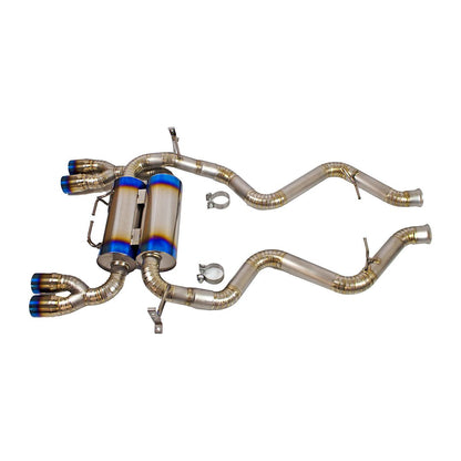 Rev9 Full Titanium Quad Tip Axle Back Exhaust for BMW E90 M3 08-11