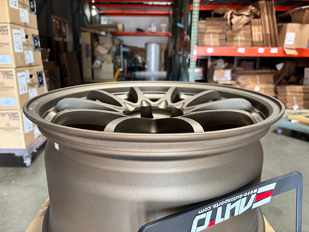 Rays Volk CE28N-Plus Matte GunBronze Wheel Rim 18" 18x9.5 +38 5x114.3, Set 4
