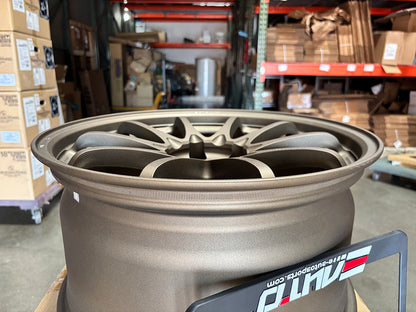 Rays Volk CE28N-Plus Matte GunBronze Wheel Rim 18" 18x9.5 +38 5x114.3, Set 4
