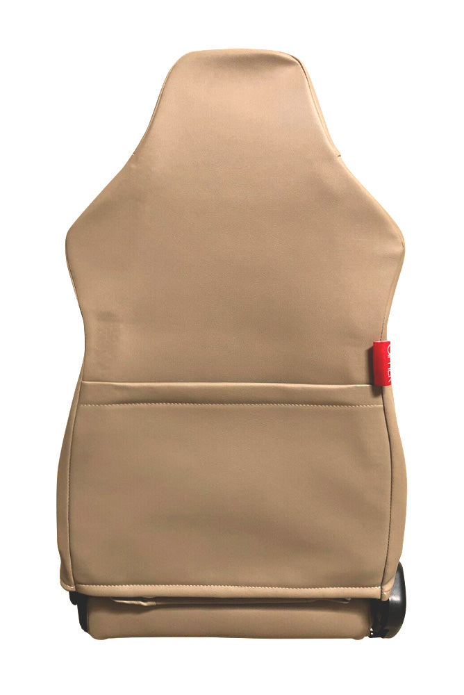 CPA3001 Beige Leatherette Universal Suspension / Jeep Seats - Pair