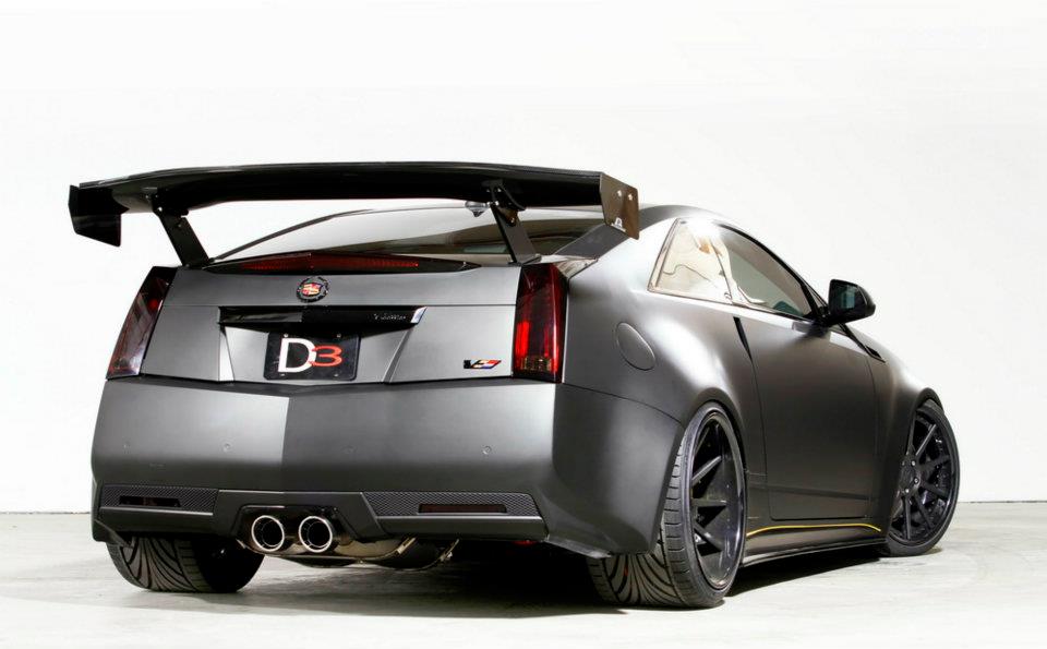 APR Performance  Cadillac CTS-V Coupe GTC-500 Adjustable Wing 2011-2015