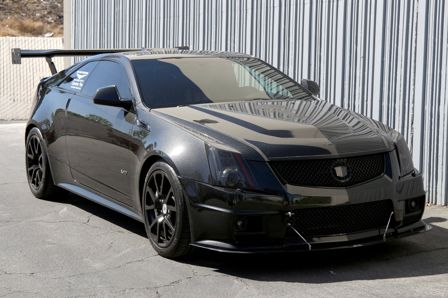 APR Performance  Cadillac CTS-V Coupe GTC-500 Adjustable Wing 2011-2015