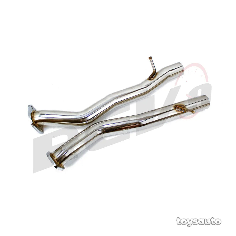 Rev9 Stainless Midpipe Middle +Y pipe Exhaust for Infiniti Q60 Q50 3.7L V6 14-15