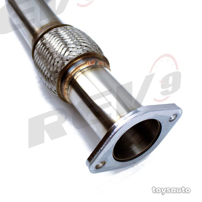 Rev9 Stainless Midpipe Middle +Y pipe Exhaust for Infiniti Q60 Q50 3.7L V6 14-15