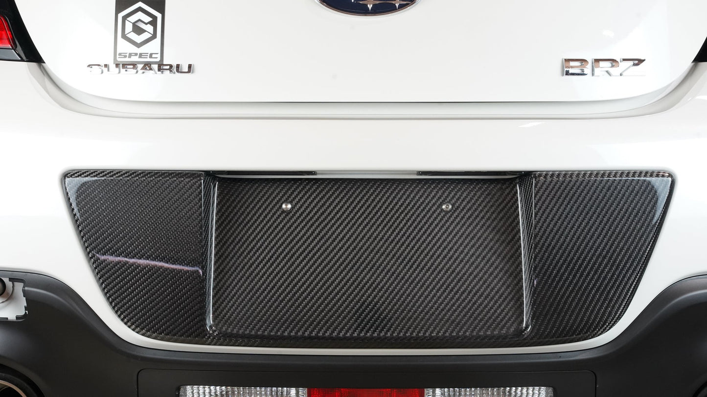APR Performance  Toyota GR86/ Subaru BRZ Carbon Fiber License Plate Frame 2022-2024
