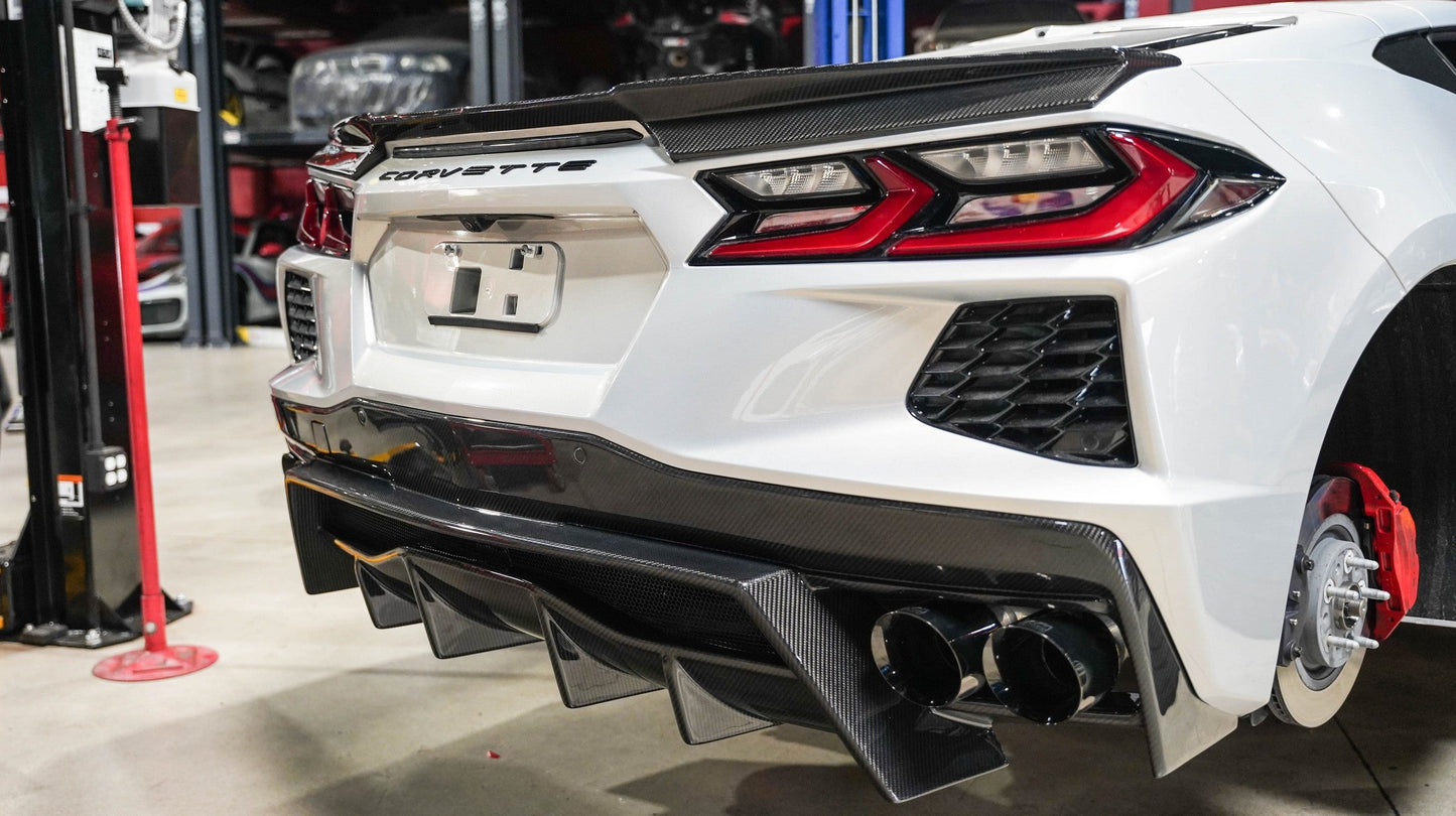 APR Chevrolet Corvette C8 Rear Spoiler Delete 2020-UP