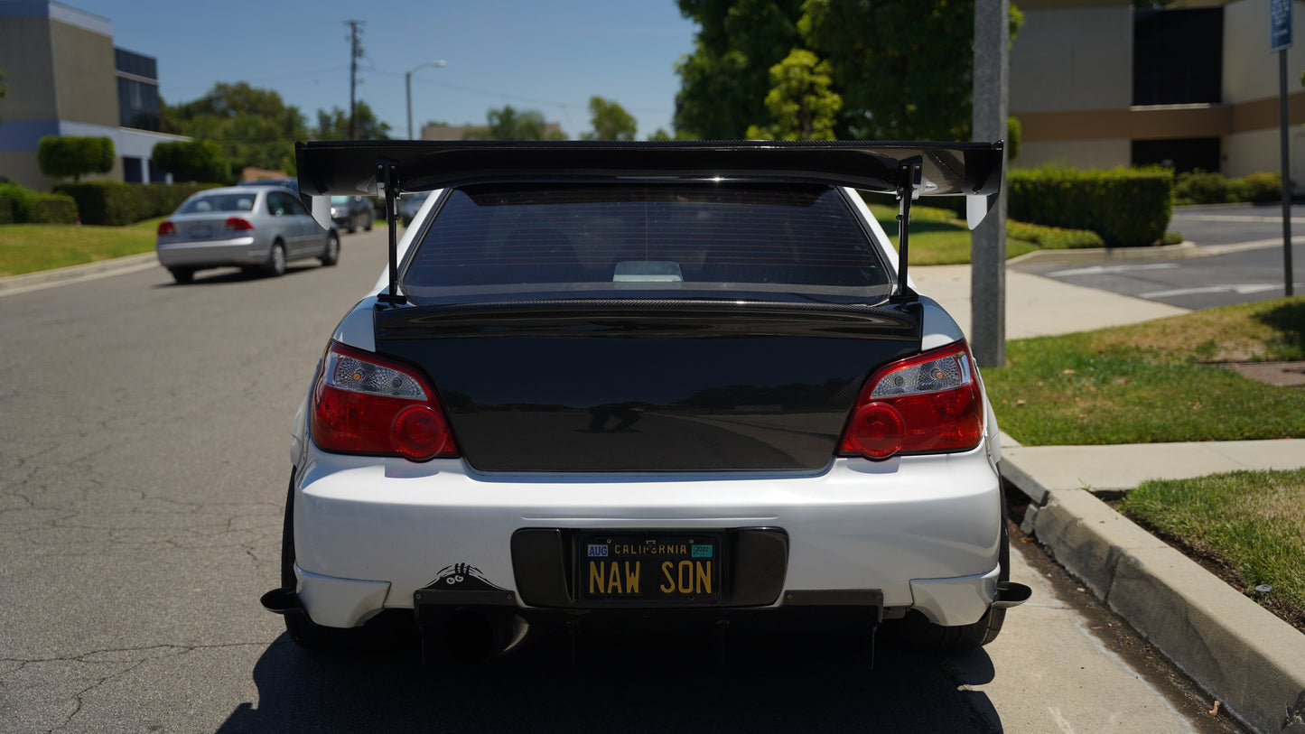 APR Performance  Subaru Impreza WRX/ STI Carbon Fiber License Plate Frame 2004-2007