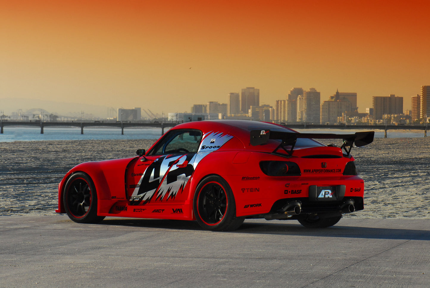 APR Performance  Honda S2000 S2-GT Widebody Aerodynamic Kit 2000 - 2009
