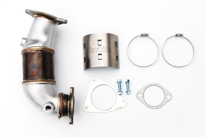 INVIDIA J-Pipe + Bottom Front Pipe High Flow Catted for *Auto* WRX FA24 Turbo 22-26 (Copy)