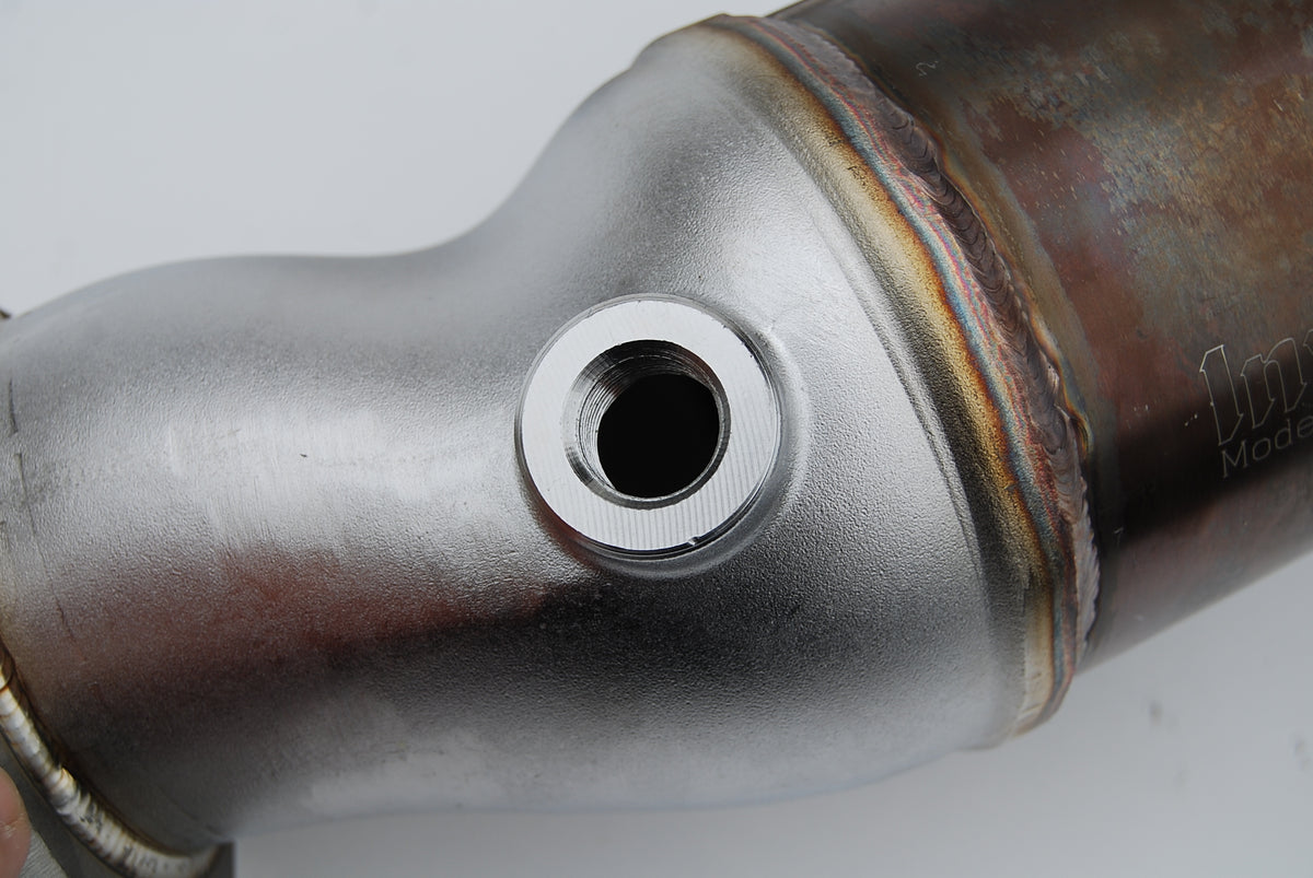 INVIDIA J-Pipe + Bottom Front Pipe High Flow Catted for *Auto* WRX FA24 Turbo 22-26 (Copy)
